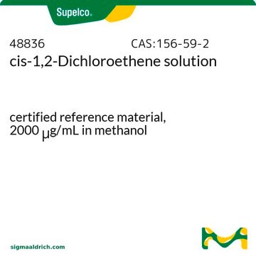 cis-1,2-Dichloroethene solution certified reference material, 2000&#160;&#956;g/mL in methanol