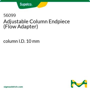 Adjustable Column Endpiece (Flow Adapter) column I.D. 10&#160;mm