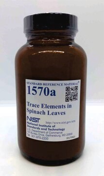 Trace elements in spinach leaves NIST&#174; SRM&#174; 1570a