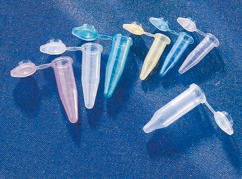 Corning&#174; Costar&#174; microcentrifuge tubes with snap cap 0.65 mL snap cap microcentrifuge tube, polypropylene, non-sterile, assorted colors, 1000/cs