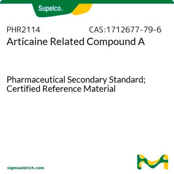 Articaine Related Compound A Pharmaceutical Secondary Standard; Certified Reference Material