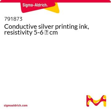 Conductive silver printing ink, resistivity 5-6 &#937; cm