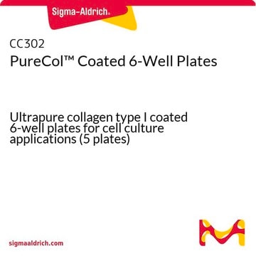 PureCol&#8482; Coated 6-Well Plates Ultrapure collagen type I coated 6-well plates for cell culture applications (5 plates)