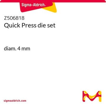 Quick Press die set diam. 4&#160;mm