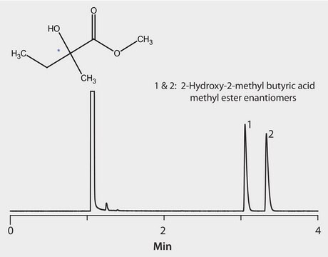 GC Analysis of 1-Phenylethylamine Enantiomers (N-Chloroacetyl Derivatives) on Astec&#174; CHIRALDEX&#8482; B-PM suitable for GC