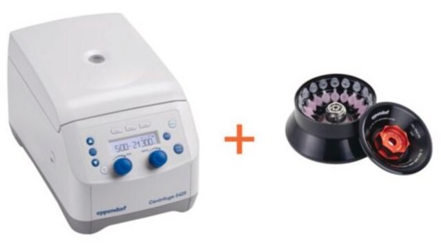 Eppendorf&#174; Centrifuge 5425 refrigerated: no, AC/DC input 120 V, 50 - 60 Hz, US 3-pin plug