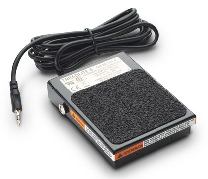 Foot Pedal Accessory for Millicell&#174; ERS 3.0 Optional external foot pedal or switch for Millicell ERS 3.0 Voltohmmeter.