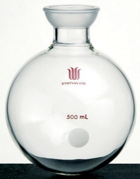 Synthware&#8482; single-neck round-bottom flask 500 mL, joint: ST/NS 35/20