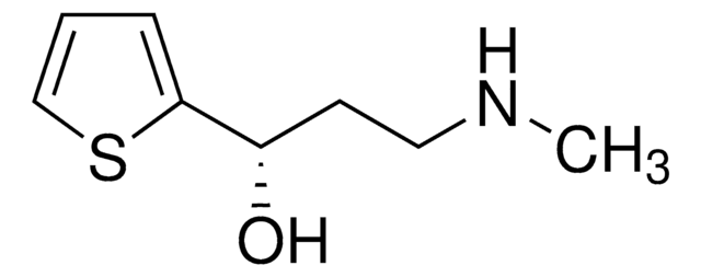 (S)-(&#8722;)-3-(N-Methylamino)-1-(2-thienyl)-1-propanol certified reference material, TraceCERT&#174;, Manufactured by: Sigma-Aldrich Production GmbH, Switzerland