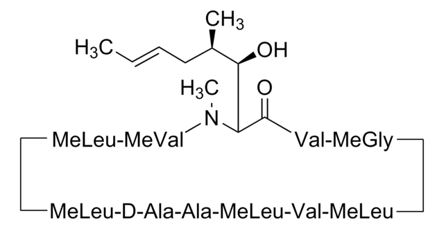 Cyclosporin D solution 1.0&#160;mg/mL in acetonitrile, ampule of 1&#160;mL, certified reference material, Cerilliant&#174;