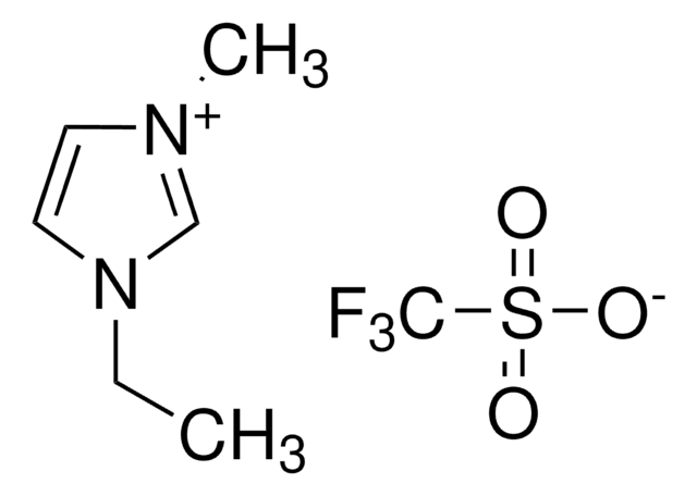 1-Ethyl-3-methylimidazolium trifluoromethanesulfonate for electrochemistry, &#8805;98.0% (T)