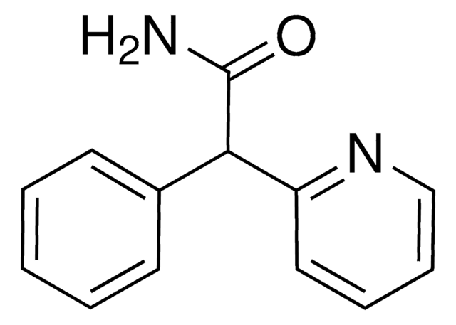 &#945;-Phenyl-2-pyridineacetamide certified reference material, TraceCERT&#174;, Manufactured by: Sigma-Aldrich Production GmbH, Switzerland