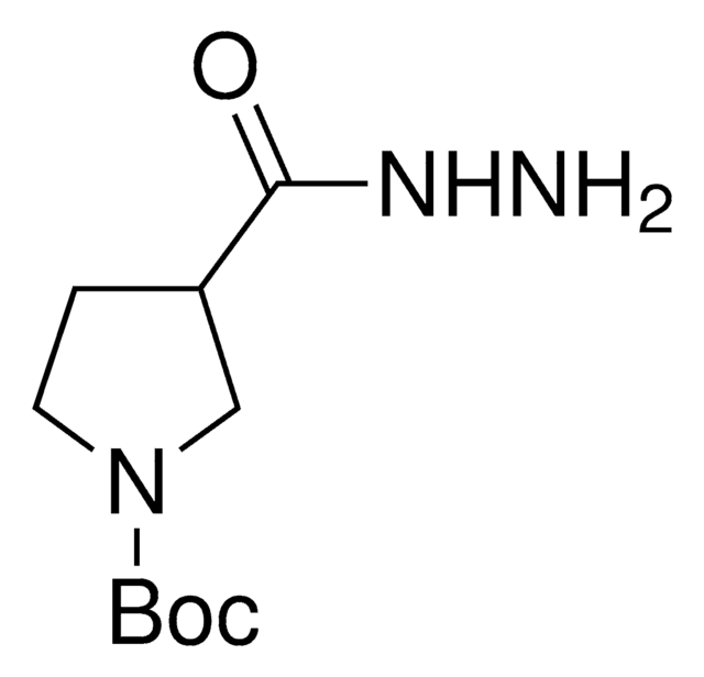 3-Hydrazinocarbonyl-pyrrolidine-1-carboxylic acid tert-butyl ester AldrichCPR