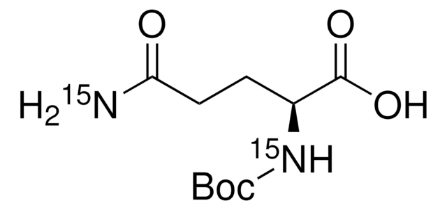 Boc-Gln-OH-15N2 98 atom % 15N