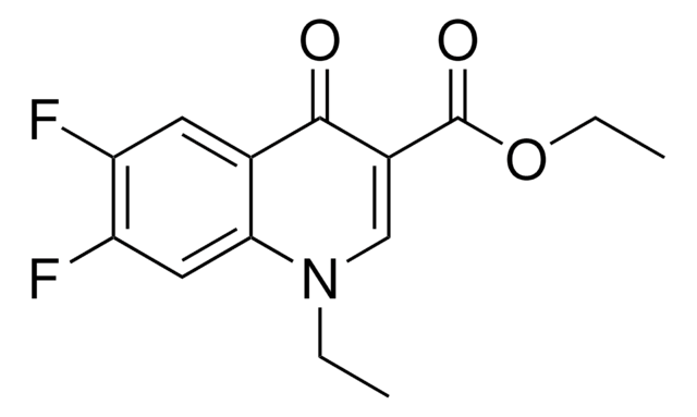 1-ETHYL-6,7-DIFLUORO-4-OXO-1,4-DIHYDRO-QUINOLINE-3-CARBOXYLIC ACID ETHYL ESTER AldrichCPR