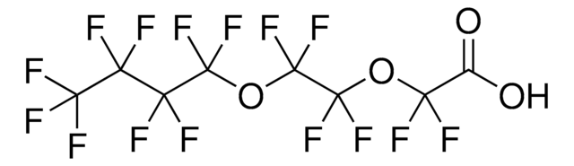 Difluoro[1,1,2,2-tetrafluoro-2-(1,1,2,2,3,3,4,4,4-nonafluorobutoxy)ethoxy]acetic acid AldrichCPR