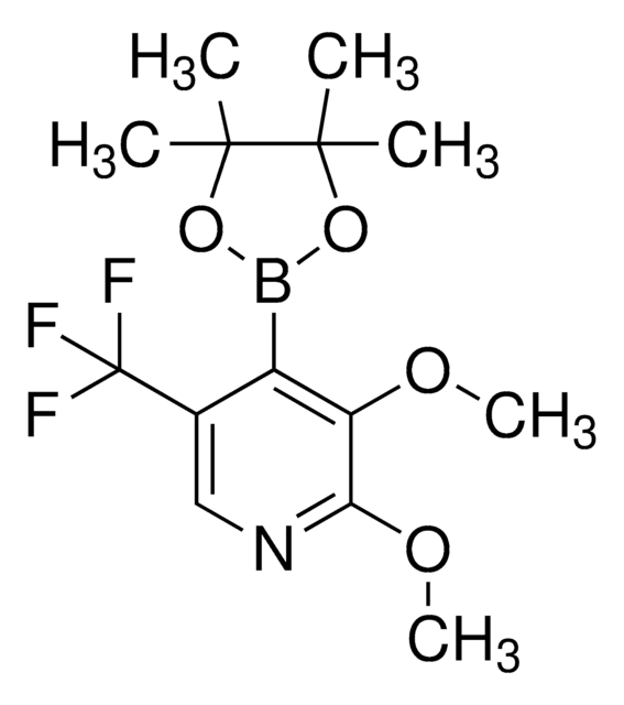 2,3-ジメトキシ-4-(4,4,5,5-テトラメチル-1,3,2-ジオキサボロラン-2-イル)-5-(トリフルオロメチル)ピリジン AldrichCPR