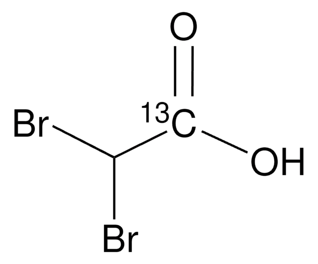 Dibromoacetic acid-1-13C 99 atom % 13C, 97% (CP)