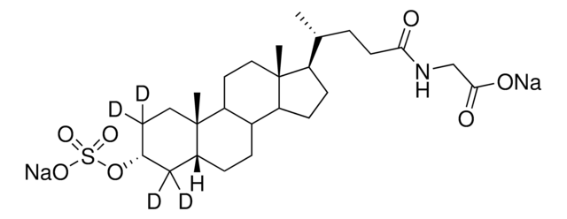 Glycolithocholic-2,2,4,4-d4 acid 3-sulfate disodium salt &#8805;98 atom % D, &#8805;98% (CP)