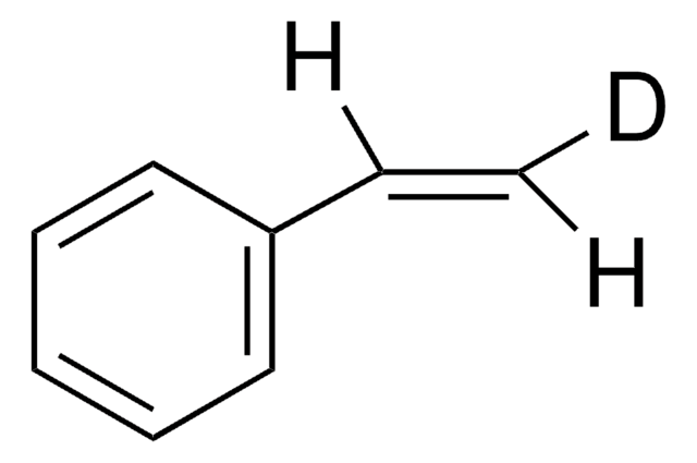 trans-Styrene-(&#946;)-d &#8805;94 atom % D, &#8805;98% (CP), contains hydroquinone-d6 as stabilizer