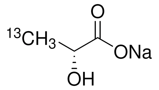 Sodium D-Lactate-3-13C solution endotoxin tested, 45-55% in H2O ((w/w)), 99 atom % 13C