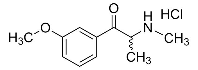 3-Methoxymethcathinone hydrochloride 1.0&#160;mg/mL in methanol (as free base), ampule of 1&#160;mL, certified reference material, Cerilliant&#174;