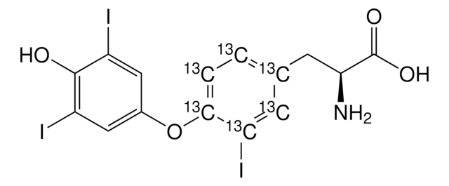 3,3&#8242;,5&#8242;-Triiodo-L-thyronine-13C6 (reverse T3-13C6) 100&#160;&#956;g/mL in methanol with 0.1N NH3, ampule of 1&#160;mL, certified reference material, Cerilliant&#174;