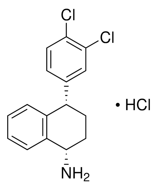 (±)-ノルセルトラリン 塩酸塩 溶液 100&#160;&#956;g/mL in methanol (as free base), ampule of 1&#160;mL, certified reference material, Cerilliant&#174;