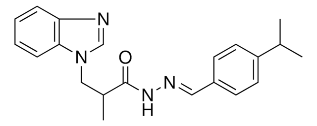 3-(1H-BENZIMIDAZOL-1-YL)-N'-(4-ISOPROPYLBENZYLIDENE)-2-METHYLPROPANOHYDRAZIDE AldrichCPR