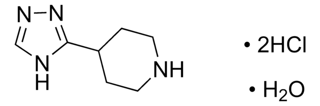 4-(4H-1,2,4-Triazol-3-yl)piperidine dihydrochloride hydrate AldrichCPR