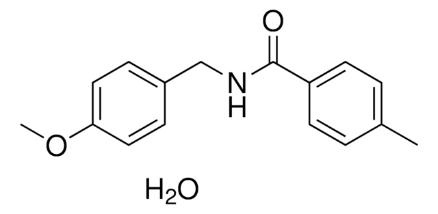 N-(4-METHOXYBENZYL)-4-METHYLBENZAMIDE HYDRATE AldrichCPR