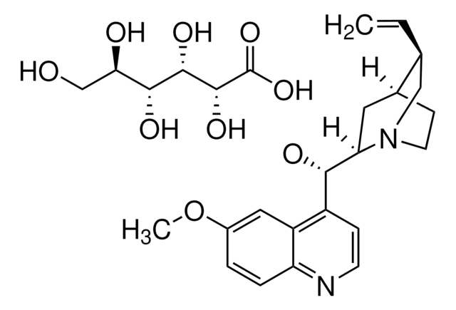 Quinidine Gluconate pharmaceutical secondary standard, certified reference material