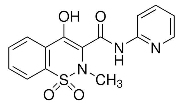 Piroxicam Pharmaceutical Secondary Standard; Certified Reference Material