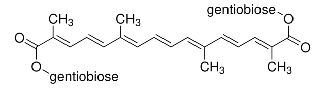 Crocin for microscopy