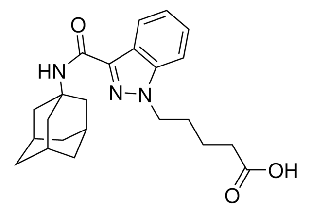 APINACA (AKB48) 5-Pentanoic acid metabolite solution 100&#160;&#956;g/mL in methanol, certified reference material, ampule of 1&#160;mL, Cerilliant&#174;