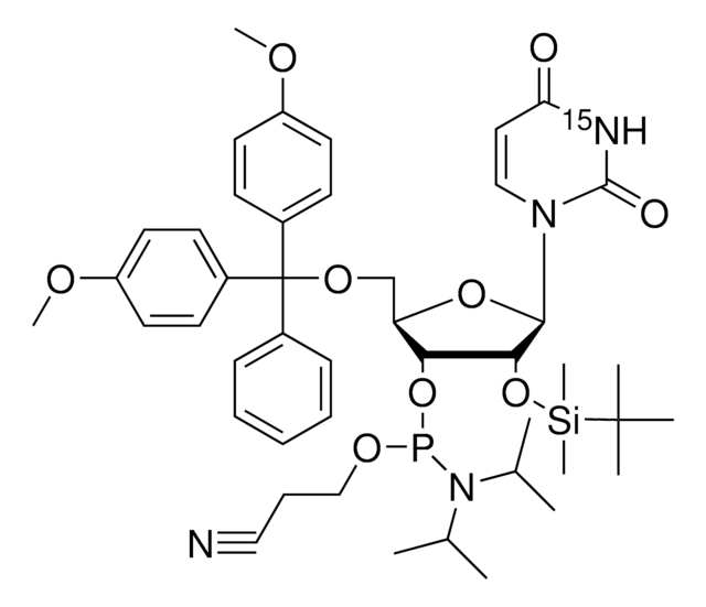 DMT-2&#8242;O-TBDMS-rU-3-15N phosphoramidite &#8805;98 atom % 15N, &#8805;95% (CP)