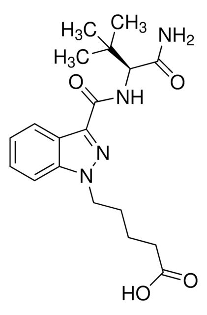 ADB-PINACA 5-pentanoic acid metabolite solution 100&#160;&#956;g/mL in methanol, certified reference material, ampule of 1&#160;mL, Cerilliant&#174;