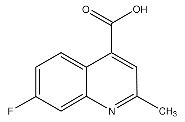 7-Fluoro-2-methylquinoline-4-carboxylic acid AldrichCPR