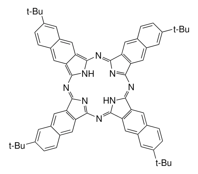 2,11,20,29-Tetra-tert-butyl-2,3-naphthalocyanine Dye content 97&#160;%