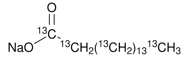 Sodium palmitate-13C16 99 atom % 13C, 98% (CP)