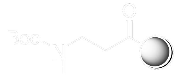 Boc-&#946;-Ala-PAM resin extent of labeling: ~0.5&#160;mmol/g loading