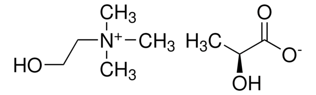 2-Hydroxyethyl-trimethylammonium L-(+)-lactate &#8805;90%