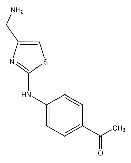 1-(4-(4-(Aminomethyl)thiazol-2-ylamino)phenyl)ethanone