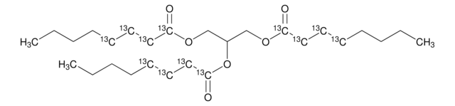 Glyceryl tri(octanoate-1,2,3,4-13C4) &#8805;99 atom % 13C, &#8805;97% (CP)