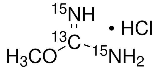 O-Methylisourea-13C,15N2 hydrochloride 98 atom % 15N, 99 atom % 13C