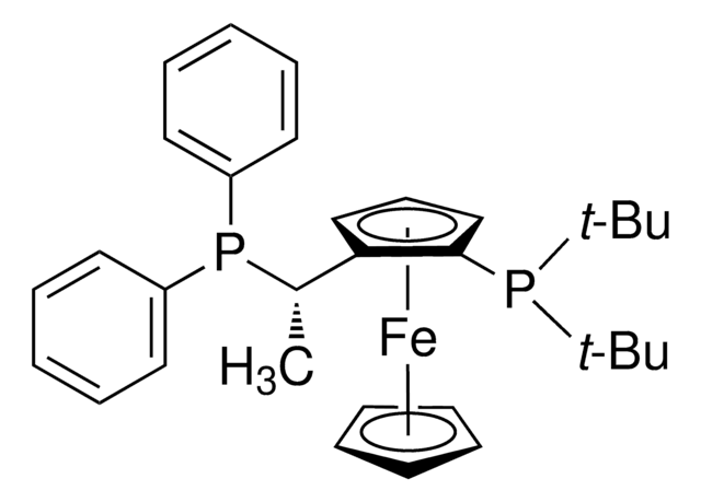 (S)-1-[(RP)-2-(Di-tert-butylphosphino)ferrocenyl]ethyldiphenylphosphine &#8805;97%