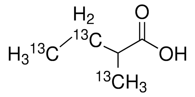 2-Methyl-13C-butyric acid-3,4-13C2 &#8805;99 atom % 13C, &#8805;97% (CP)