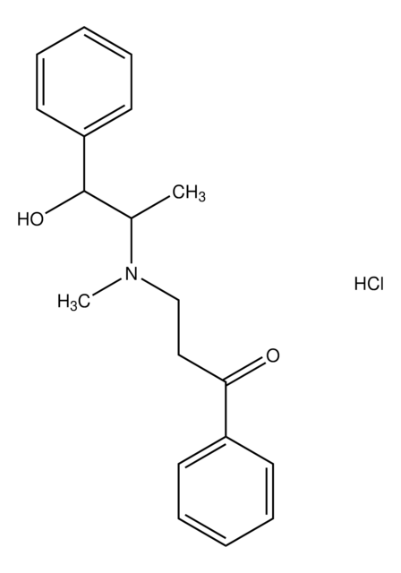 3-[(2-hydroxy-1-methyl-2-phenylethyl)(methyl)amino]-1-phenyl-1-propanone hydrochloride AldrichCPR