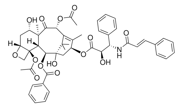 N-Cinnamoyl-N-debenzoylpaclitaxel certified reference material, TraceCERT&#174;, Manufactured by: Sigma-Aldrich Production GmbH, Switzerland