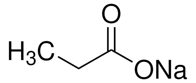 Sodium propionate meets analytical specification of NF, 99-100.5% (ex dried subst.)